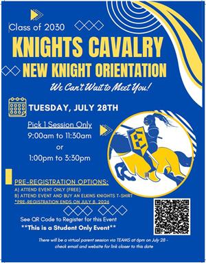  Flyer with QR code to register
